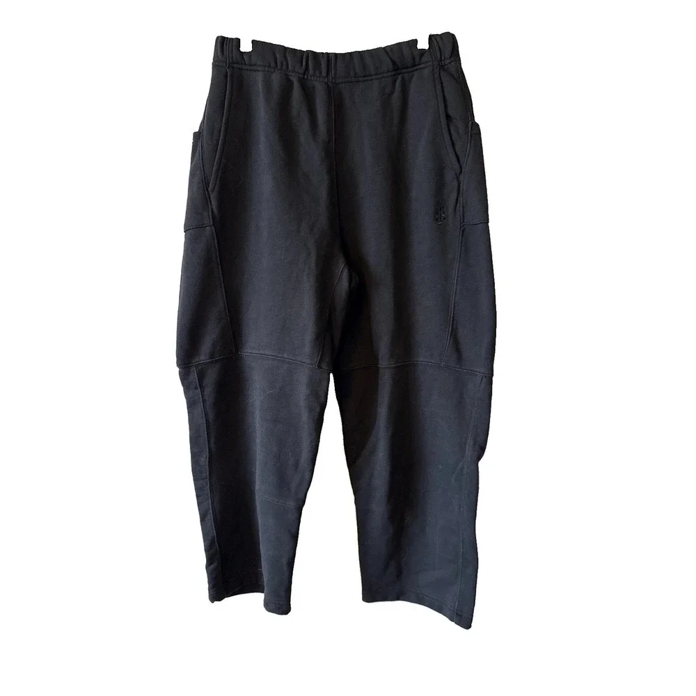 Free People Movement Black Activewear Sweatpants Ankle Length Womens Size Small